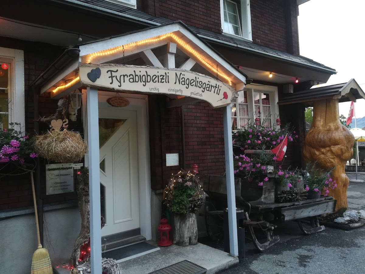 Fyrabigbeizli Nägelisgärtli
